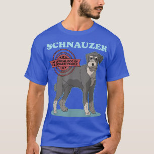 T-shirt Schnauzer Chien Du Propriétaire Le Plus Coolle Chi