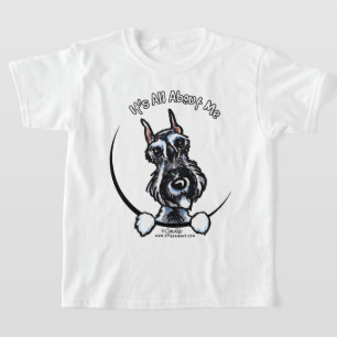 T-shirt Schnauzer de poivre de sel IAAM