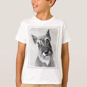T-shirt Schnauzer (Giant) Peinture - Chien Art