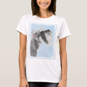 T-shirt Schnauzer (Giant, Standard) Peinture - Chien Art