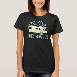 T-shirt Schnauzer Gift RV Funny Chien Camping Travel Trail