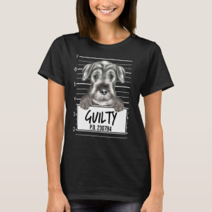 T-shirt Schnauzer standard Mugshot Guilde Chien