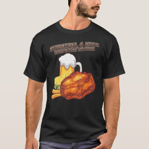 T-shirt Schnitzel Beer C'est pourquoi je suis ici Citation