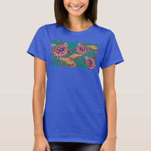 T-shirt Schola Cantorum J'aimerais être à Hawaii Tee fem
