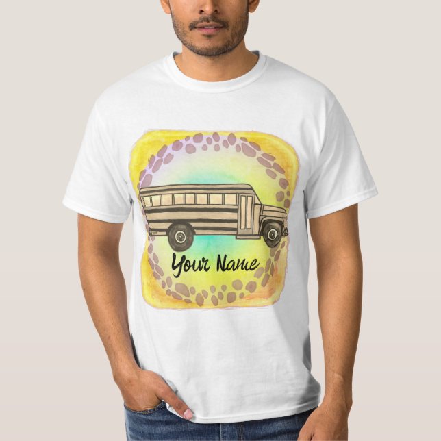 T-shirt School Bus (Devant)