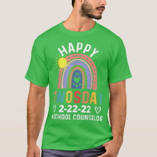 T-shirt School Counselor On Twosday 22222 February 22nd 20