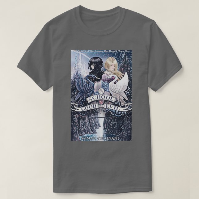 T-shirt School for good and evil (Design devant)