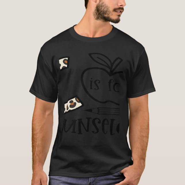 T-shirt School Guidance Counselor Appreciation Back To Sch (Devant)