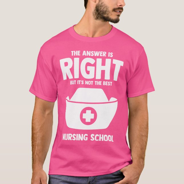 T-shirt School Nurse Quote For A Nursing Student Clinicals (Devant)