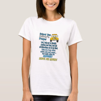 T-shirt schoolbusdriverprayerwomensteeshirt
