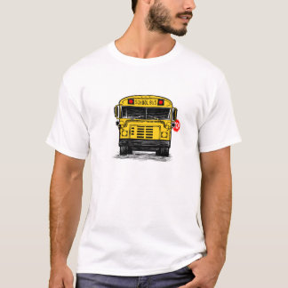 T-shirt schoolbuswithstopsignteeshirt