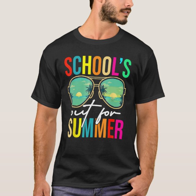 T-shirt Schools Out for Summer Graduation Students Teacher (Devant)