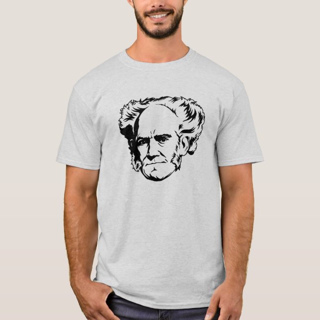 T-shirt schopenhauer (Devant)