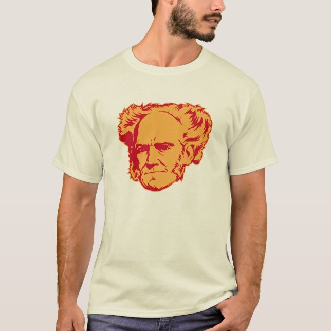 T-shirt schopenhauer2 (Devant)