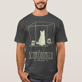 T-shirt Schrodinger's Cat is Alive Dead Paradox Science Ge