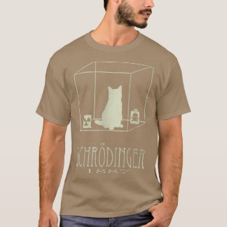 T-shirt Schrodinger's Cat is Alive Dead Paradox Science Ge