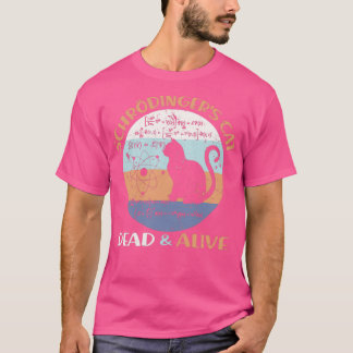 T-shirt Schroedingers Chat Physique Enseignant Cadeaux Amo