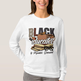 T-Shirt-Schwarzer Geschichtsmonat 100 Jahre T-Shirt