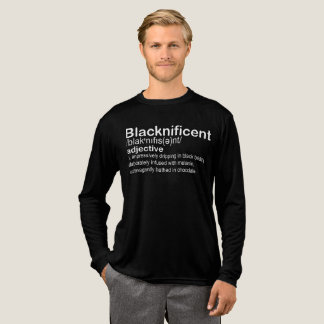 T-Shirt-Schwarzer Geschichtsmonat 100 Jahre Tri-Blend Shirt