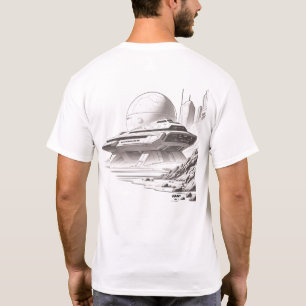T-shirt Sci-Fi Traverser l'univers 01 E Retour