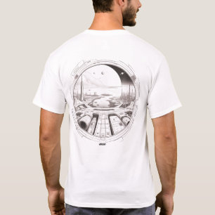 T-shirt Sci-Fi Traverser l'univers 01 G Retour