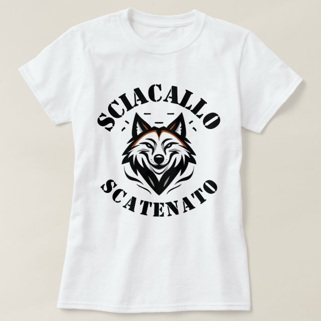 T-shirt Sciacallo Scatenato (Design devant)