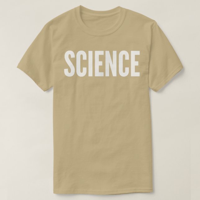 T-shirt Science1801 (Design devant)