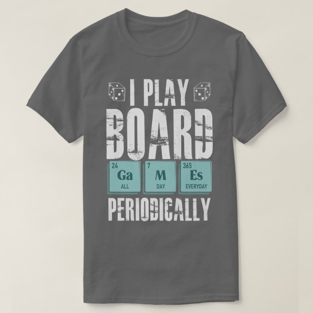 T-shirt Science Board Gamer gamer fans de science Premium (Design devant)