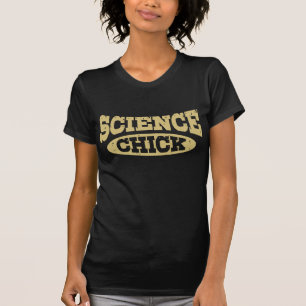 T-shirt Science Chick
