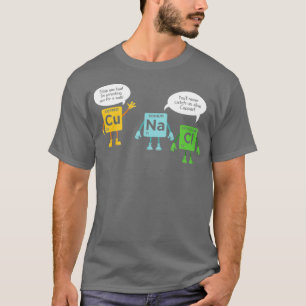 T-shirt Science Chimie Tableau périodique Funny Scientifi