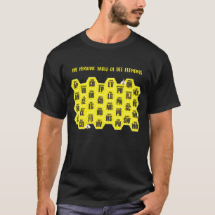T-shirt Science des apiculteurs Chimie périodique de la ta