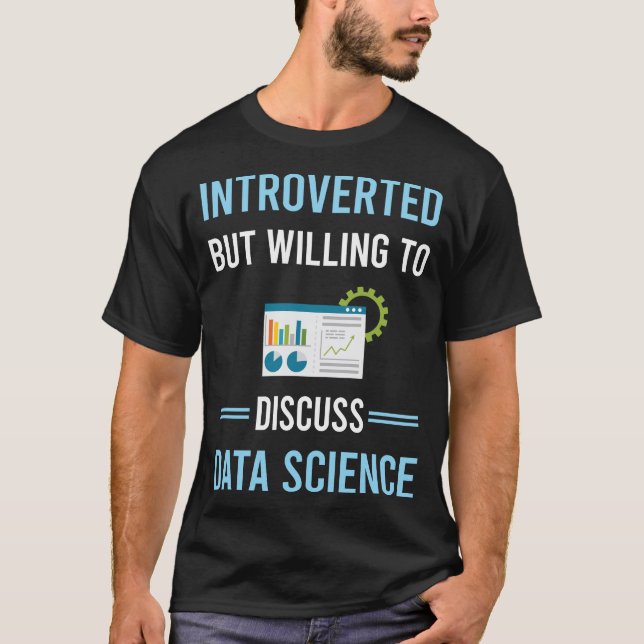 T-shirt Science des données (Devant)