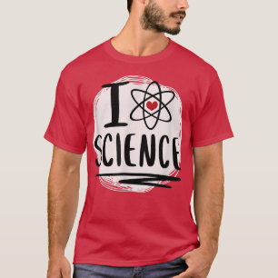 T-shirt Science - J'aime la science