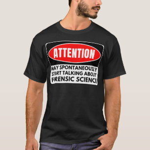 T-shirt Science judiciaire