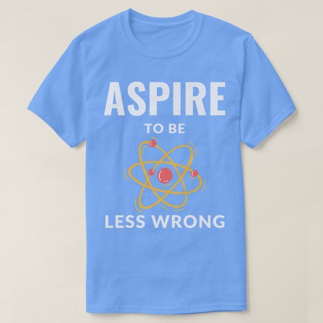 T-shirt Science, Logique Et Design Intelligent Moins (Design devant)