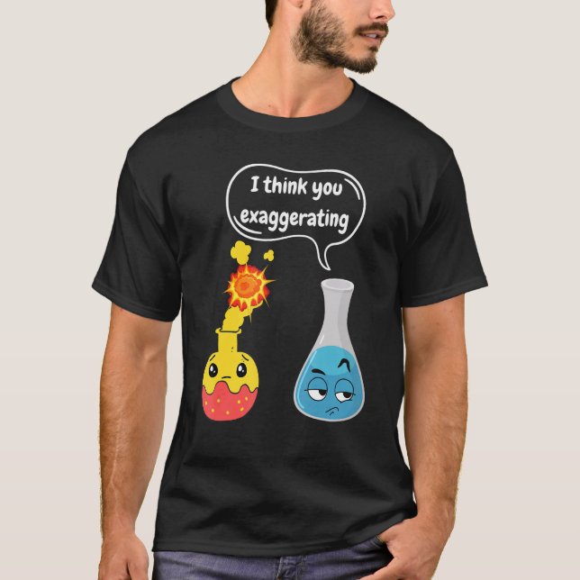 T-shirt Science Magic Fun Experiments For Students Chemist (Devant)