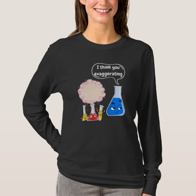 T-shirt Science Magic Fun Experiments For Students Chemist (Devant)