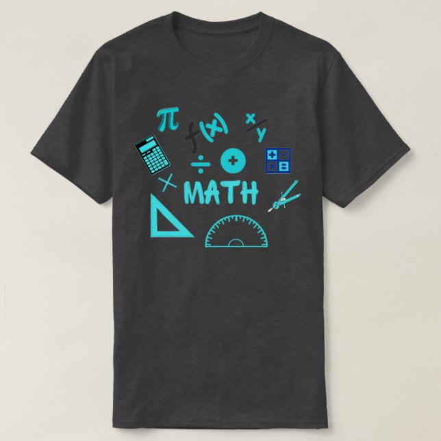 T-shirt science mathématique (Design devant)