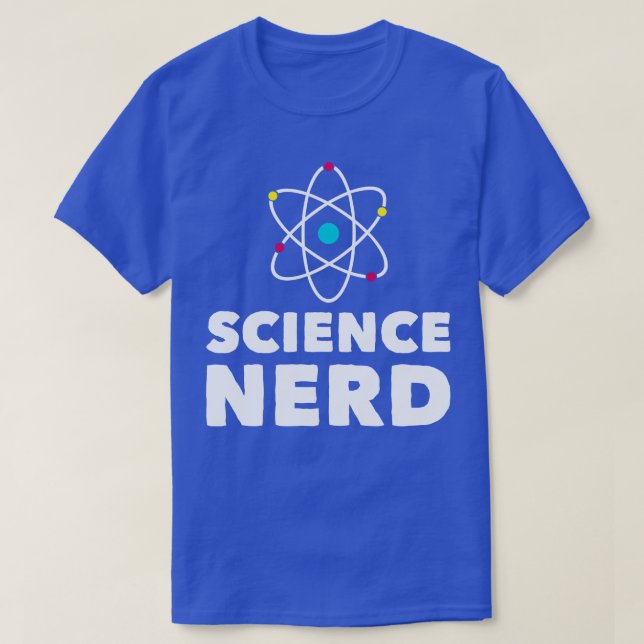 T-shirt Science Nerd (Design devant)