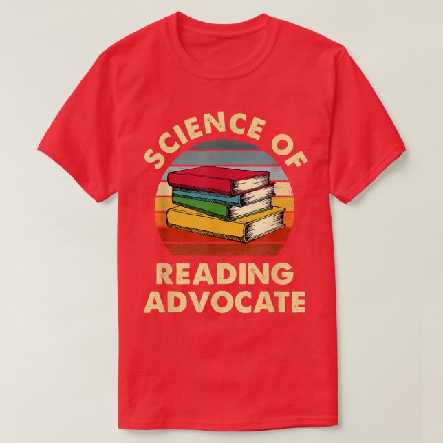 T-shirt Science of Reading Advocate 2102 (Design devant)