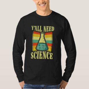 T-shirt Science Physique Chimie Biologie Professeur Étudia