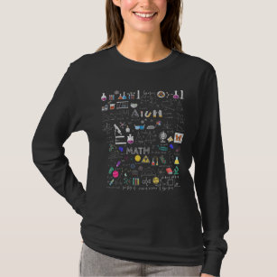 T-shirt Science Physique Chimie des mathématiques Biologie