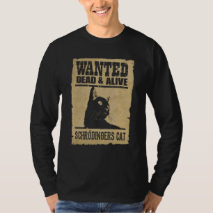 T-shirt Science Recherché Morts Et Vivants Schrodingers Ch