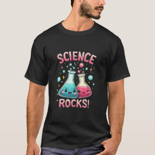 T-shirt Science roches drôles casseurs mignons