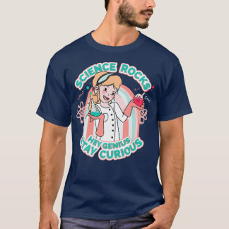 T-shirt Science roches Girl scientifique