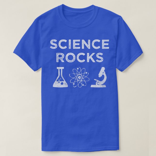 T-shirt Science Rocks Chemistry Physics & Biology Teachers (Design devant)