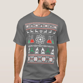 T-shirt Science scientist Ugly Sweater Funny Christmas 