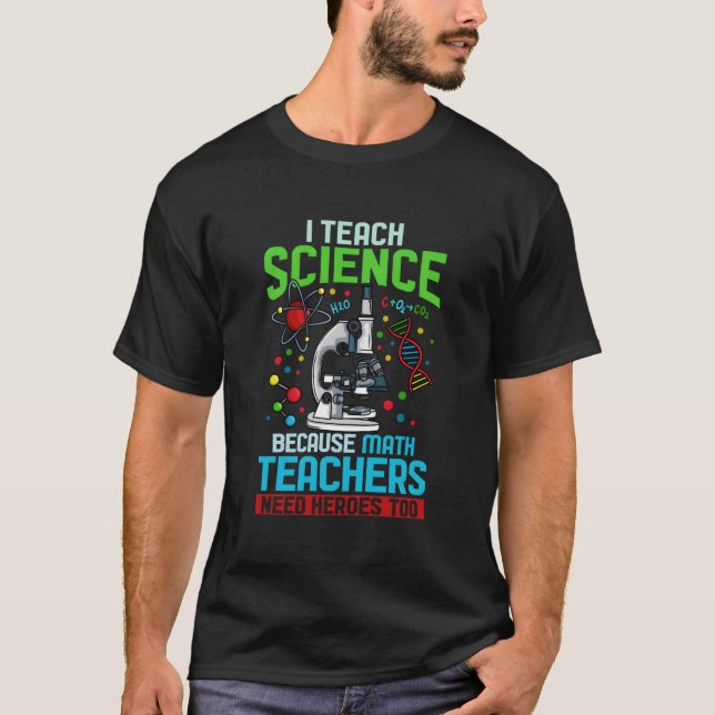 T-shirt Science Teacher For Science Teachers (Devant)