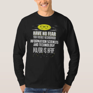 T-shirt Sciences De L'Information Et Technologie Conceptio