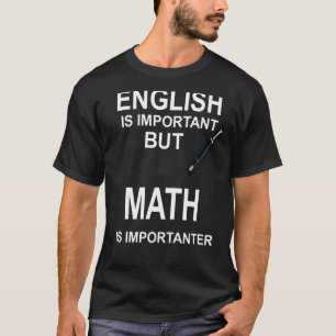 T-shirt Sciences mathématiques